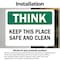 Signmission Safety Culture Sign, 10 in Width, Vinyl Decal, Rectangle OS-2PACK-TS-D-710-L-19621 - alternate 3
